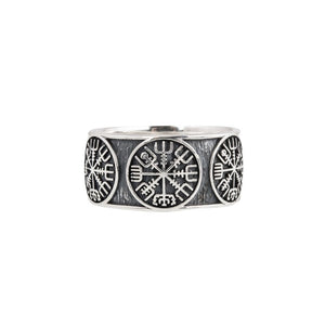 Anneau Vegvisir en Argent