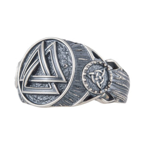Bague argent Valknut