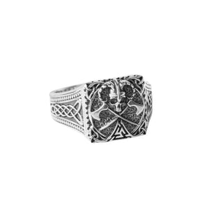 Bague chevalière viking