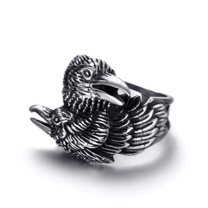 Bague Corbeaux Vikings
