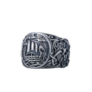 Bague Drakkar Viking