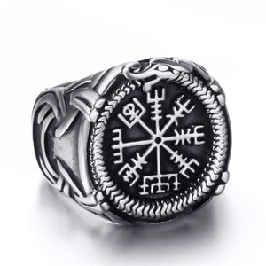 Bague Homme Viking Vegvisir | Horde Viking