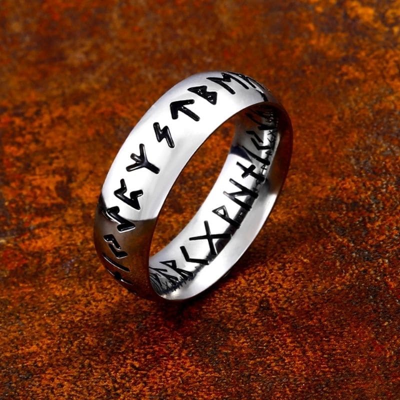 Bague discount runes viking