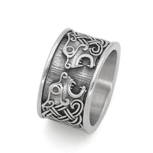 Bague têtes d'ours