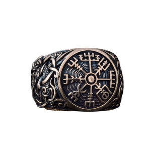 Bague Vegvisir en Bronze