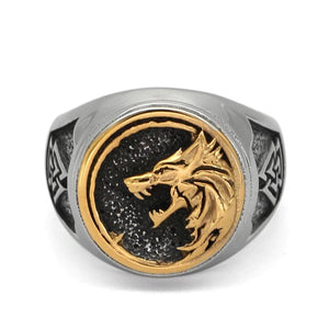 Bague Viking Loup
