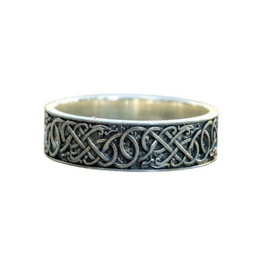 Bague viking serpent