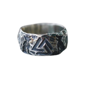Bague Viking Valknut