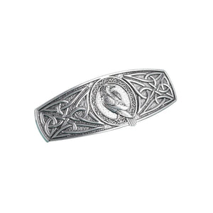 Barrette corbeau viking