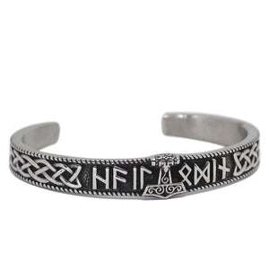 Bracelet torque marteau mjolnir
