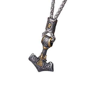 collier marteau de thor rune odal
