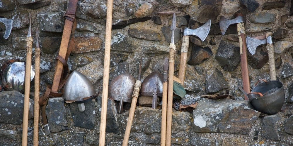 Les armes utilisées par les Vikings