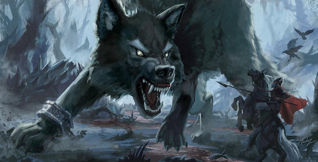 Fenrir, le féroce loup de la mythologie nordique