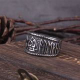 anneau runique symbole valknut