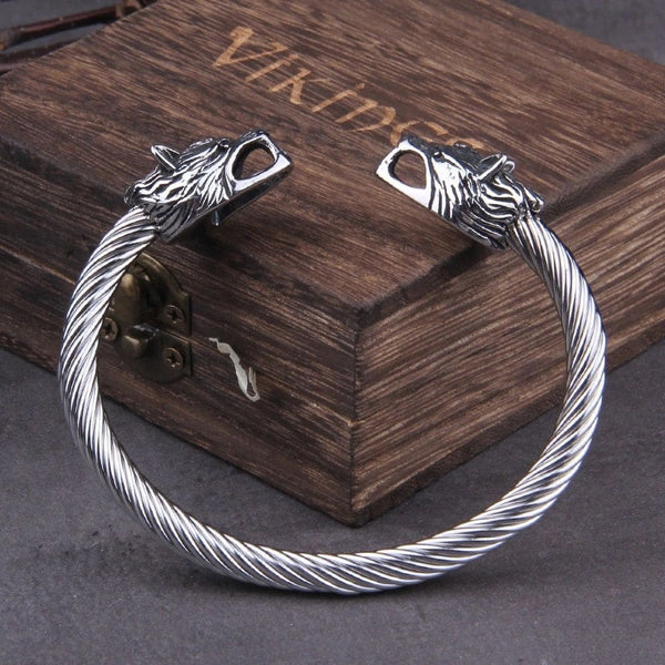 Bracelet Viking de Loup