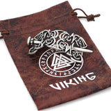 Broche a cheveux style viking