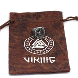chevaliere viking yggdrasil acier