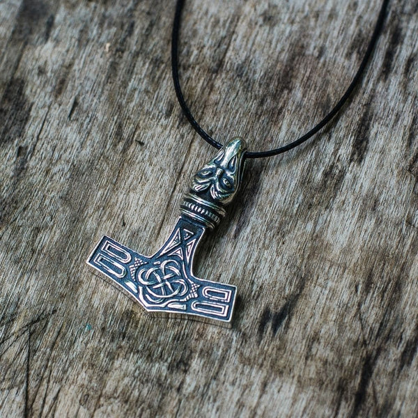 Collier viking inspiré d'ancien bijoux vikings