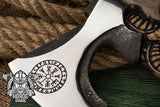 lame de hache viking skeggox artisanale