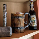 Mug à bière viking