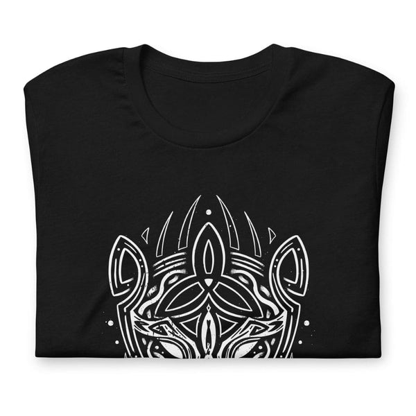 t-shirt noir ours vikings