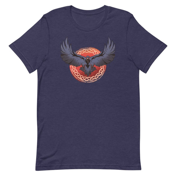 T-shirt viking corbeau bleu