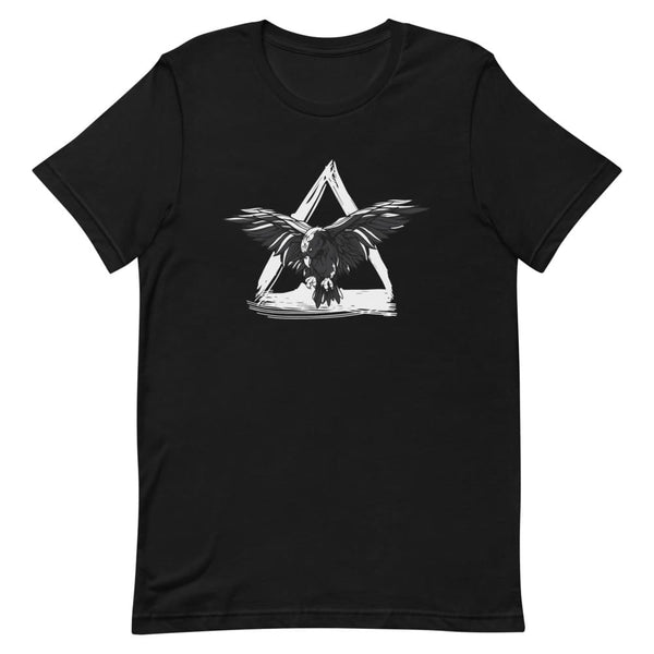 T-Shirt Viking Moulant Corbeau